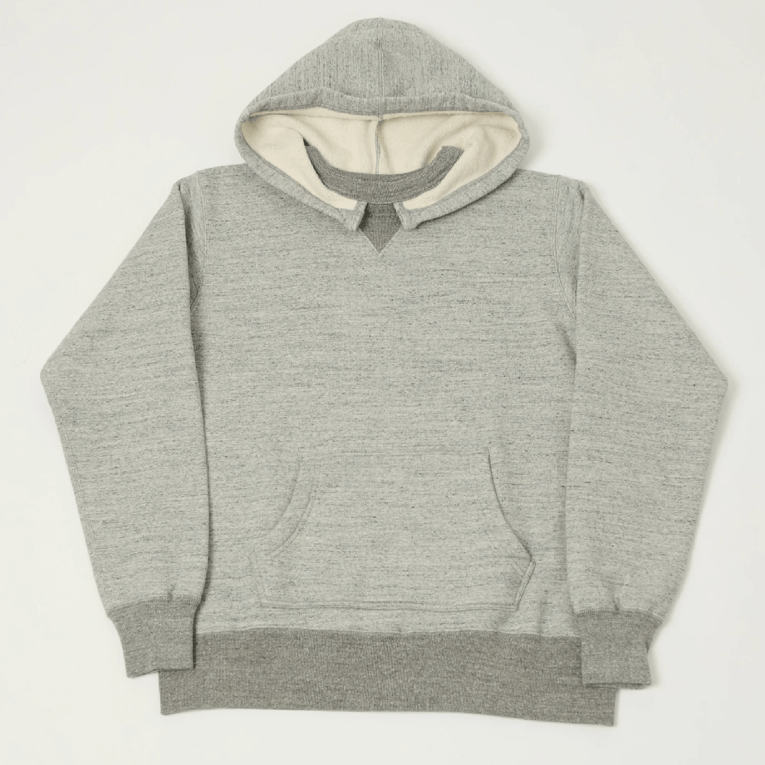 Whitesville 'After Hood' Sweatshirt - Heather Grey Front View