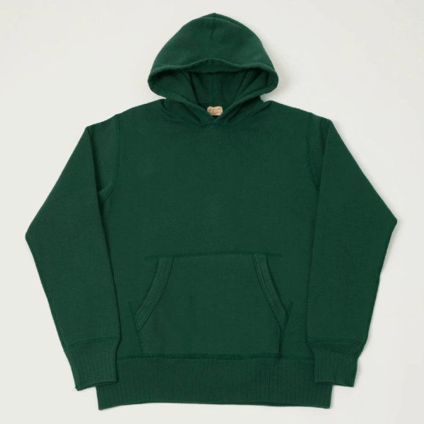 Whitesville Classic Pullover Hoodie - Green Front View