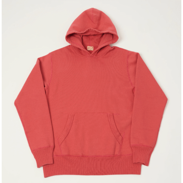 Whitesville Classic Pullover Hoodie - Red Front View