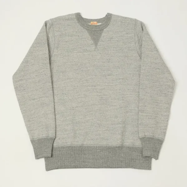 Whitesville Classic Sweatshirt – Heather Grey Front View