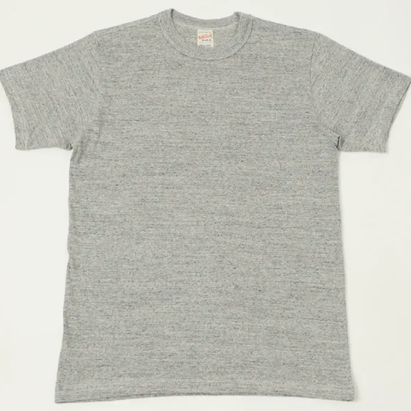 Whitesville Classic T-Shirt Two Pack Grey Melange Front