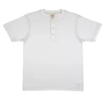 Whitesville Heavyweight Henley T-Shirt White Front