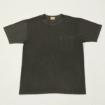 Whitesville Pigment Dye Pocket T-Shirt - Black Front View