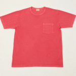 Whitesville Pigment Dye Pocket T-Shirt - Red Front View